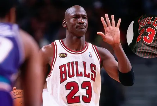 Michael Jordan y su histórico jersey 23 que todos quieren tener. 