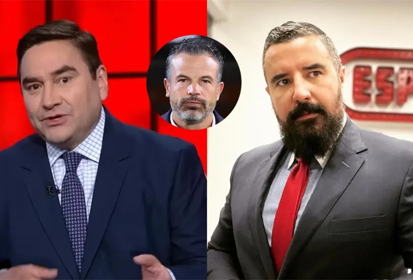 Jorge Pietrasanta explot&oacute; contra &Aacute;lvaro Morales debido a que consider&oacute; que defendi&oacute; a Rafael Puente Jr. para quedar bien con su compa&ntilde;ero en ESPN.