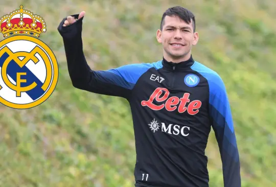 El futuro del Chucky Lozano con el Napoli estaría en duda y la clave para definir si renueva contrato sería una decisión importante del Real Madrid.