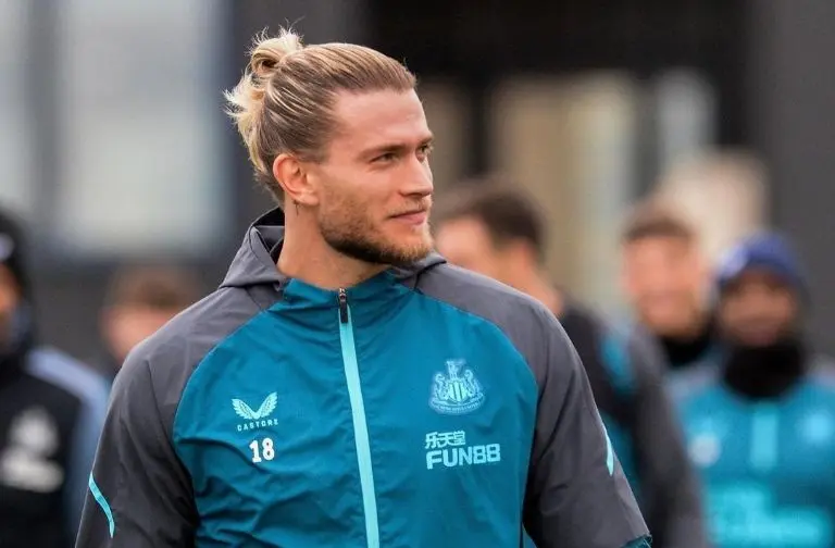 Loris Karius con el Newcastle - @loriskarius
