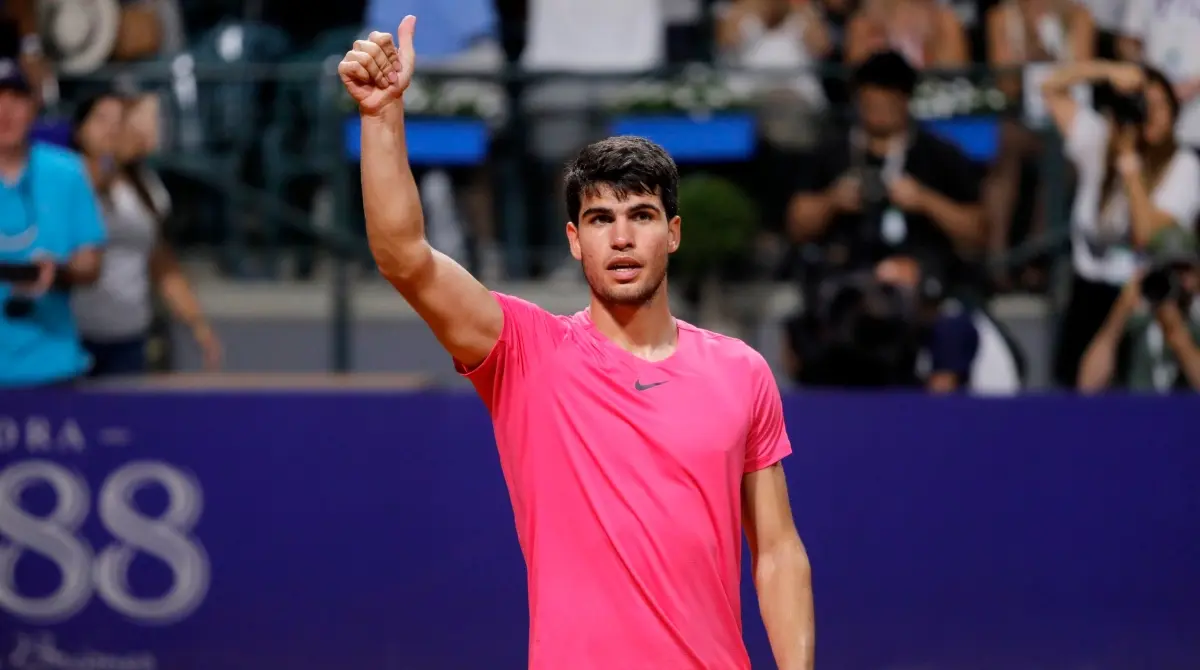 Carlos Alcaraz será el mejor jugador rankeado de la competencia debido a que el español ocupa el segundo puesto en el ranking de la ATP tras ganar el Abierto de Nuevos Aires en 2023.
