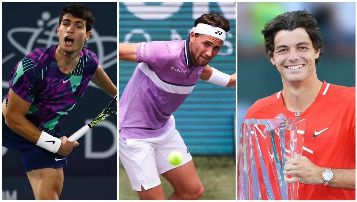 Carlos Alcaraz, Casper Ruud y Taylor Fritz son los mejores tenistas que estarán en el Abierto Mexicano de Tenis que tendrá a otras estrellas.