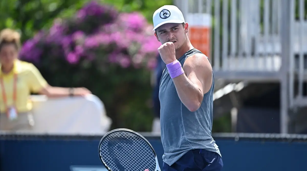 Joffrey Wolf es uno de los talentos jóvenes estadounidenses que buscará dar la sorpresa en México, ya que es el número 48 del ranking ATP.