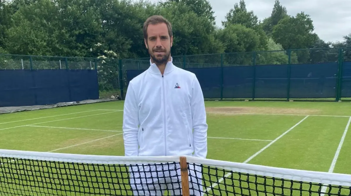 Richard Gasquet es otro de los tenistas veteranos que buscará dar la sorpresa en Acapulco ya que es el número 46 del ranking.