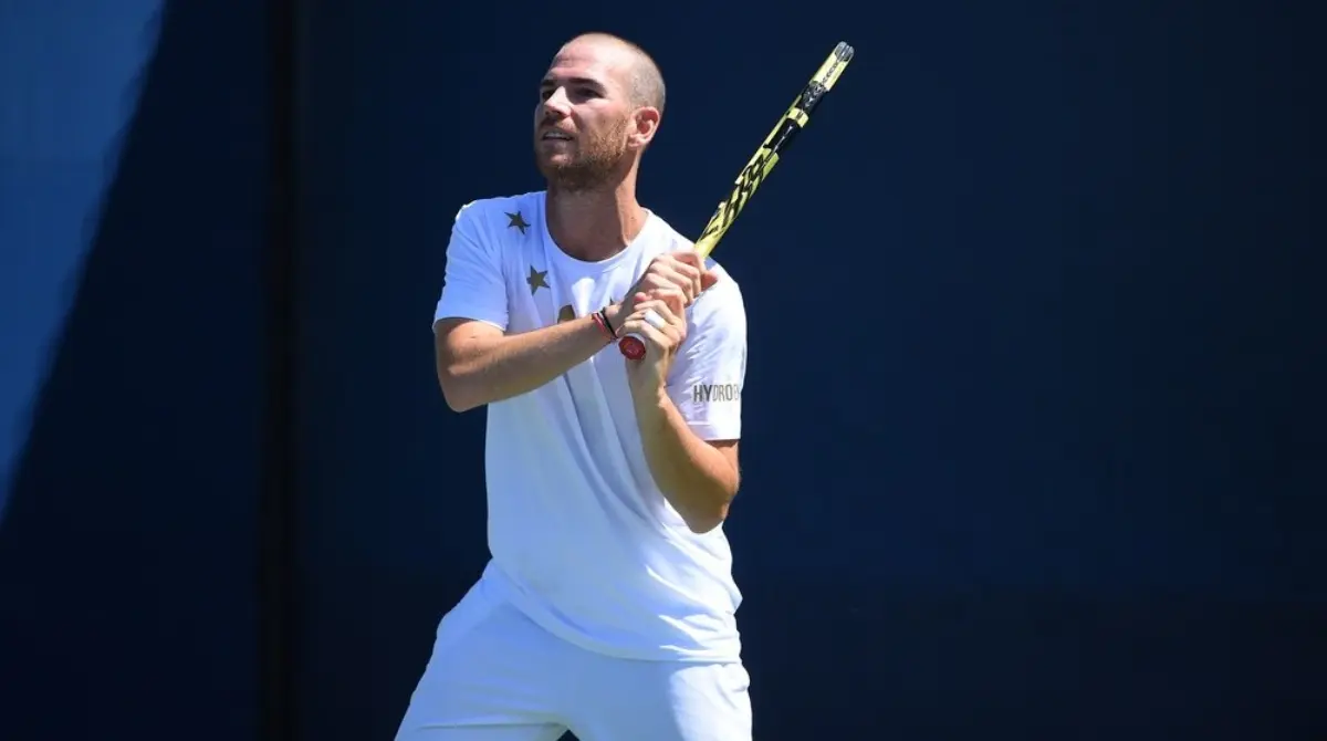 Adrian Mannarino, veterano jugador francés número 58 del ranking de la ATP, podría ser la última ocasión que juegue en México.