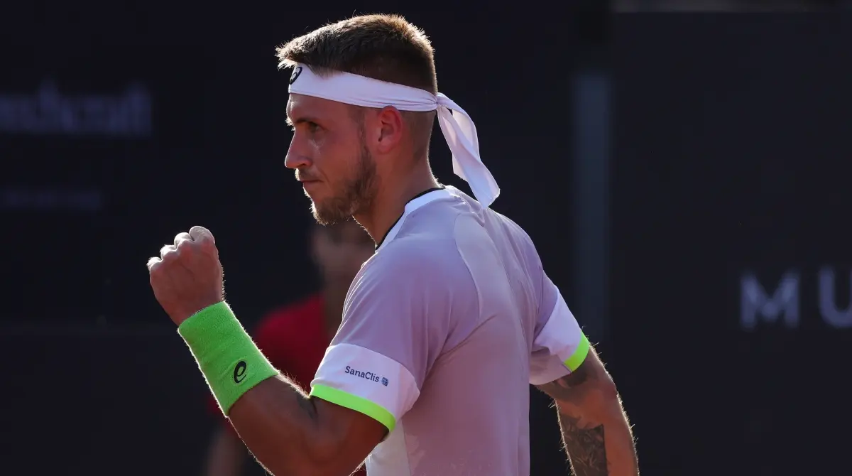 Alex Molcan, jugador serbio número 55 del mundo, buscará dar la sorpresa en Acapulco.