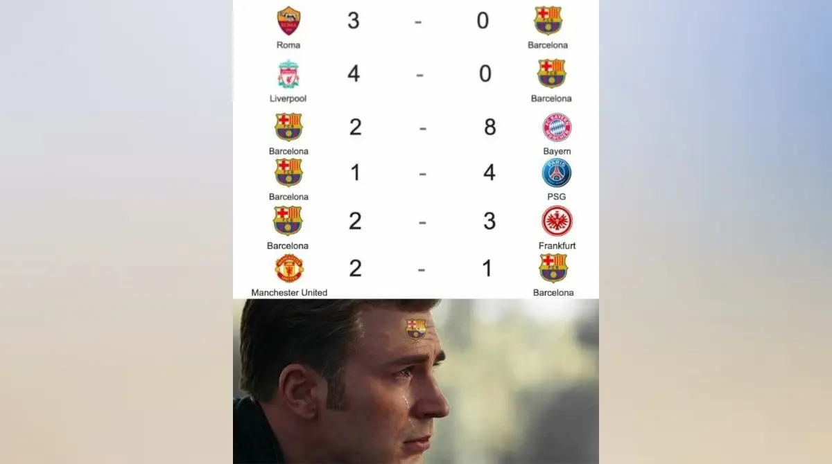 Barcelona: Los mejores memes tras su eliminación de la Europa League