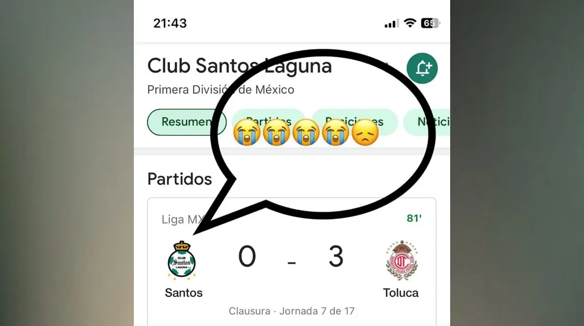 Santos vs Toluca: Los mejores memes de la GOLEADA 0-5 a los 'Guerreros'