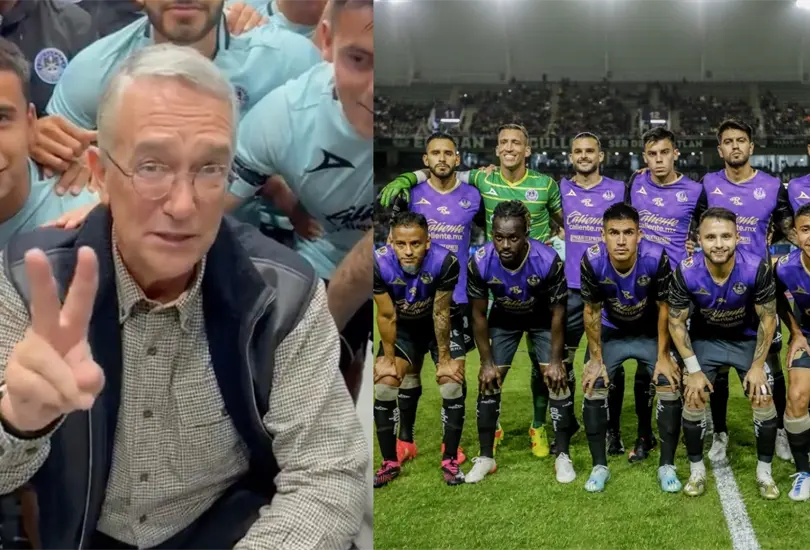 Ricardo Salinas Pliego hizo una apuesta formal con la plantilla del Mazatlán FC. Ricardo Salinas Pliego hizo una apuesta formal con la plantilla del Mazatlán FC.
