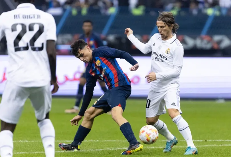 Real Madrid y Barcelona contar&aacute;n con ausencias notables para su partido de Copa del Rey