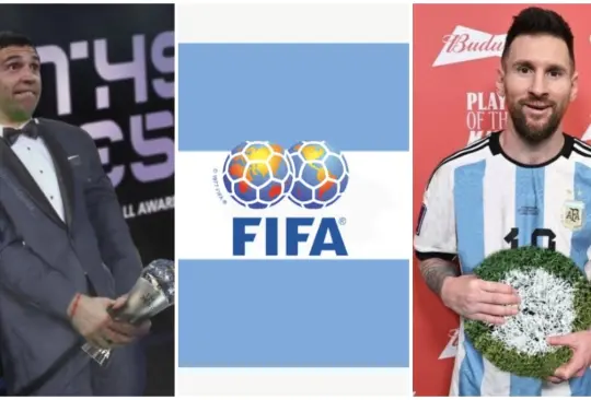 Argentina, Lionel Messi y el Dibu Martínez fueron los protagonistas de los memes de la gala de los premios The Best.