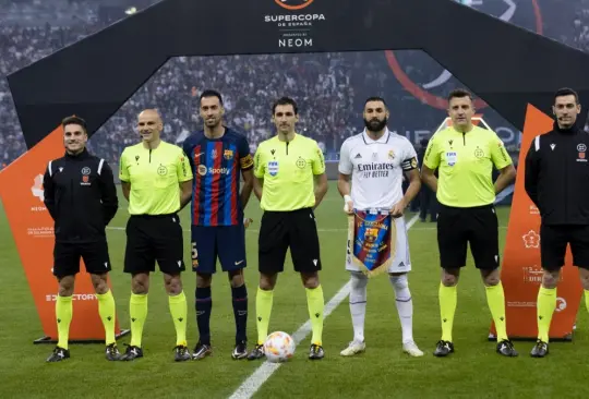 Real Madrid y Barcelona se enfrentan en la ida de la Copa del Rey 2023