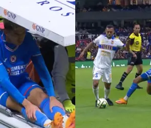 Carlos Vargas se lesiona solo y afición de Cruz Azul lamenta su situación