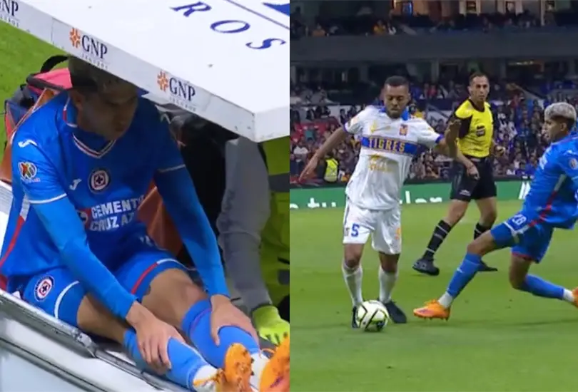 Carlos Vargas se lesionó en solitario con Cruz Azul. Carlos Vargas se lesionó en solitario con Cruz Azul.