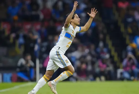 Diego Lainez volvió a jugar en la Liga MX, esta vez bajo la camiseta de los Tigres.