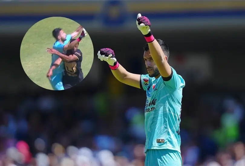 Camilo Vargas se robó los reflectores en el Pumas vs Atlas por el penal que cometió Camilo Vargas se robó los reflectores en el Pumas vs Atlas por el penal que cometió