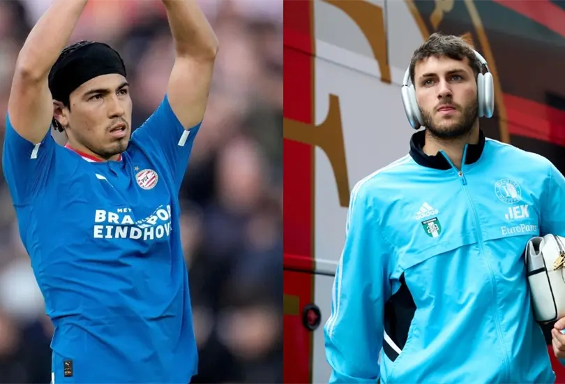 Santiago Giménez y Erick Gutiérrez se enfrentaron en la Eredivisie Santiago Giménez y Erick Gutiérrez se enfrentaron en la Eredivisie