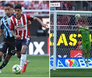 Chivas rescata un punto ante Querétaro tras error del ´Wacho´ Jiménez