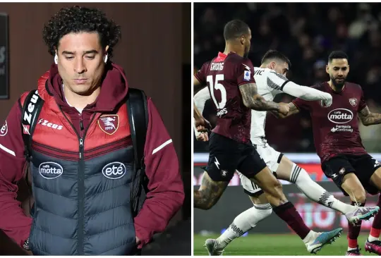 Los errores defensivos del Salernitana provocaron que la Juventus los goleara en un encuentro donde Ochoa poco pudo hacer para evitar los goles.