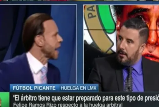 Zague y Álvaro Morales se dieron con todo en un programa de ESPN por culpa de los árbitros. Zague y Álvaro Morales se dieron con todo en un programa de ESPN por culpa de los árbitros.