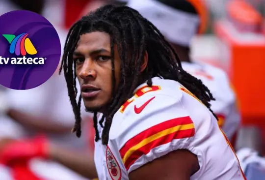 Un jugador de los Kansas City Chiefs no pudo pronunciar TV Azteca, previo al Super Bowl LVII Un jugador de los Kansas City Chiefs no pudo pronunciar TV Azteca, previo al Super Bowl LVII