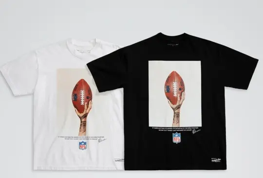 Rihanna y la NFL lanzan una colección especial para Mitchell and Ness.