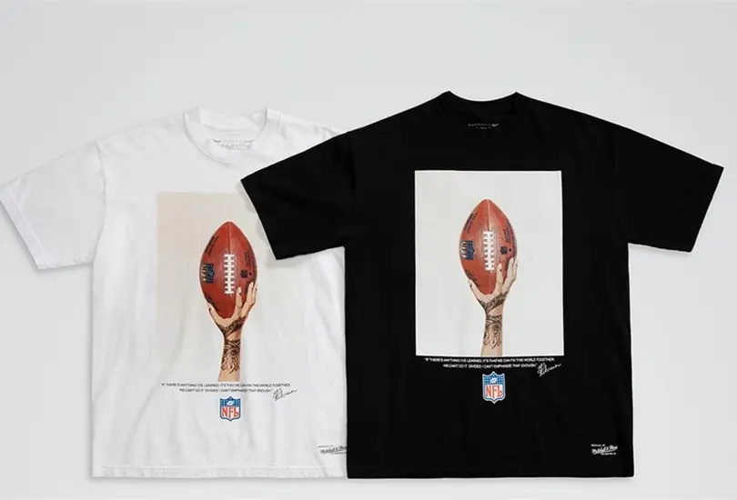 Rihanna y la NFL lanzan una colecci&oacute;n especial para Mitchell and Ness.