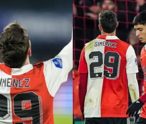 VIDEO: Santi Giménez anota gol y penal con Feyenoord en la Copa de Holanda