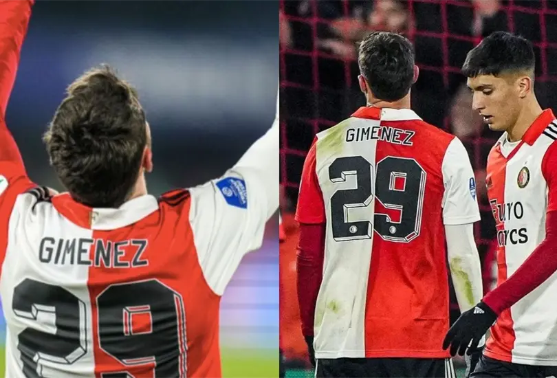 Santiago Gim&eacute;nez volvi&oacute; a romper las redes con el Feyenoord, esta ocasi&oacute;n en la Copa de Pa&iacute;ses Bajos.