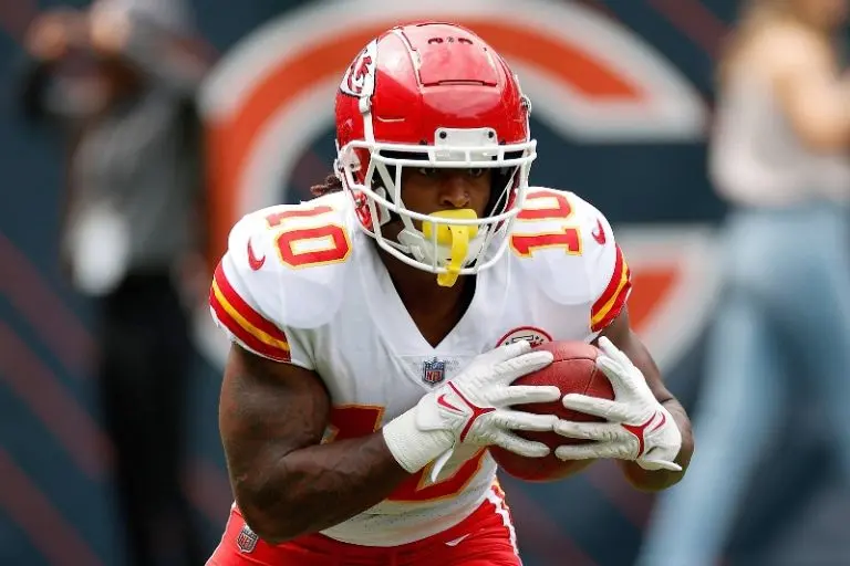 Isiah Pacheco es corredor de los Kansas City Chiefs - Twitter @AroundTheNFL