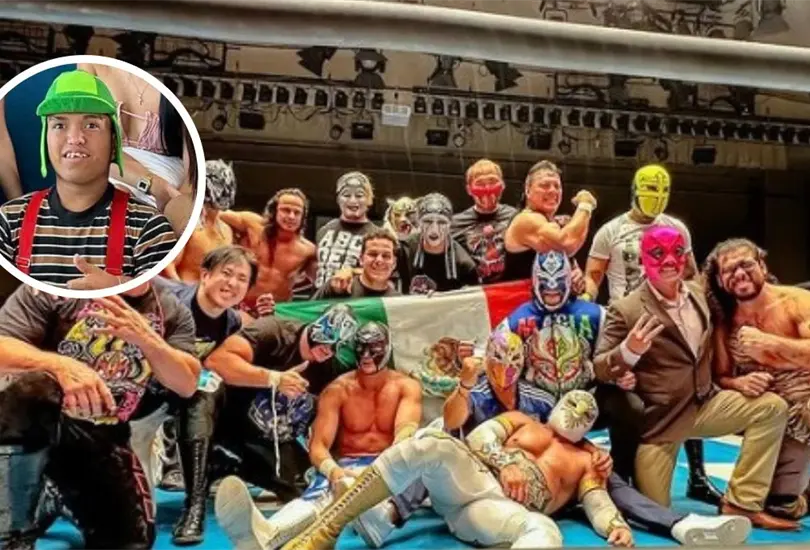 El bailar&iacute;n mexicano se gan&oacute; infinidad de cr&iacute;ticas por decir que la lucha libre es un deporte corriente.