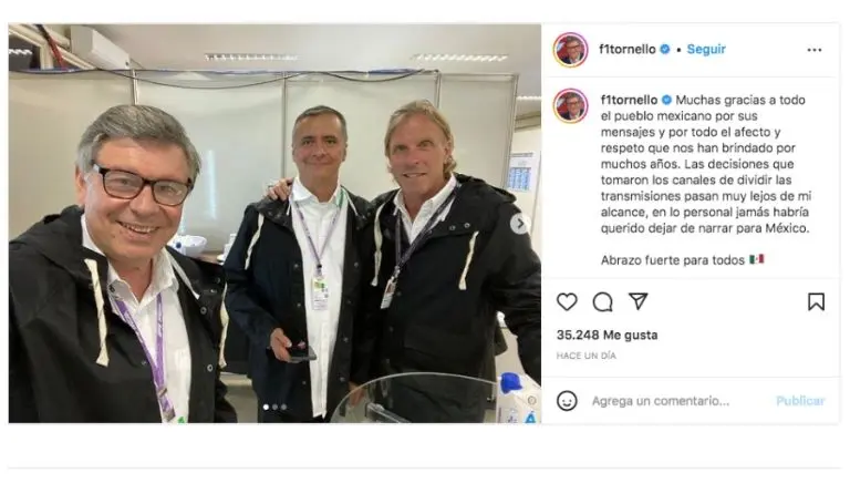 Juan Tornello confirmó que ya no trabajará con Fox Sports en México