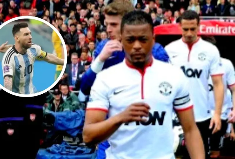 El contundente mensaje de Evra a Messi: "Si trabajara como Ronaldo tendr&iacute;a 15 Balones de Oro"
