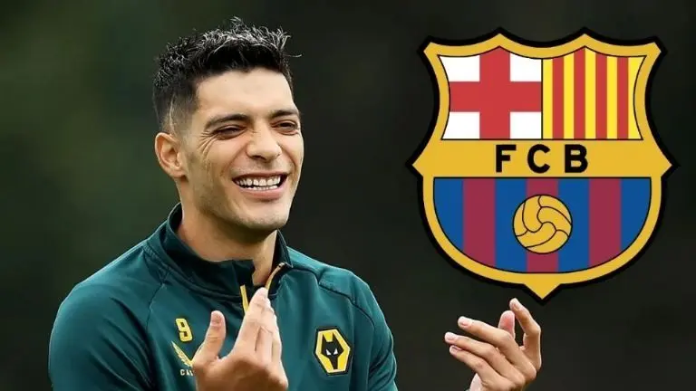 Raúl Jiménez también sonó para llegar a las filas del Barcelona a inicios del año. Foto: Archivo Referee.