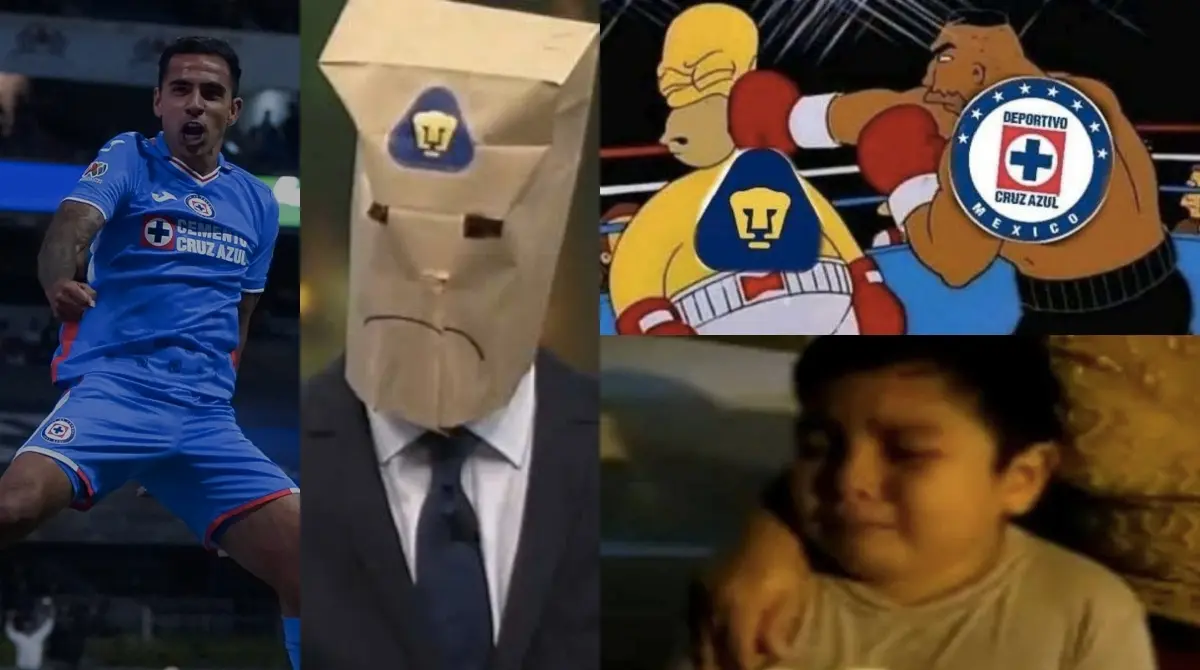 Cruz Azul cumplió con el panorama pre-partido y derrotó a Pumas, equipo que se apropió de los memes.