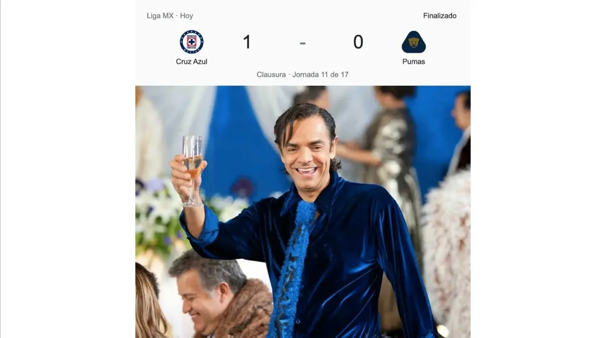 Los memes que dejó la victoria de Cruz Azul sobre Pumas en el Estadio Azteca