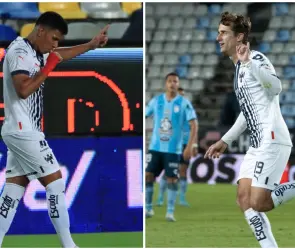 Jesús Gallardo y Jordi Cortizo se lucen con GOLAZOS en la victoria de Monterrey sobre Pachuca