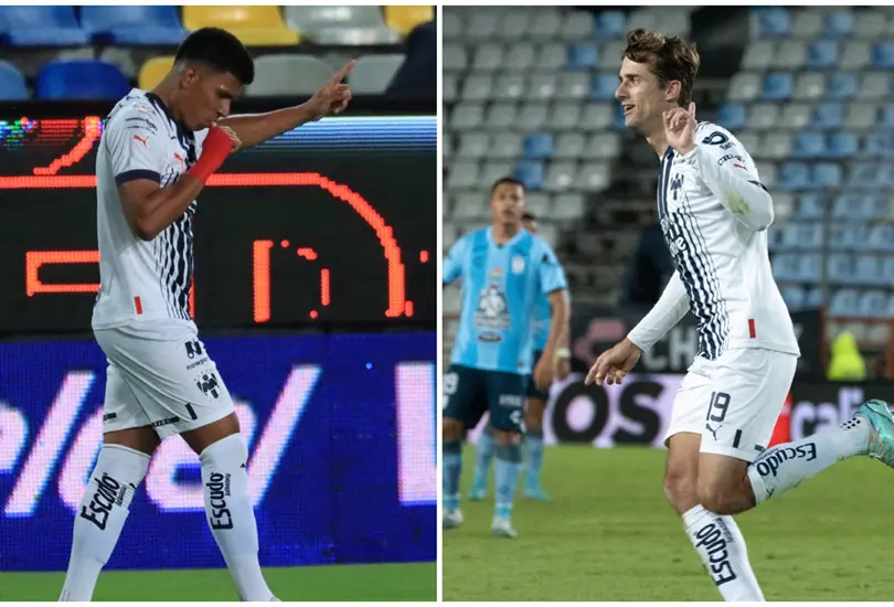 Jes&uacute;s Gallardo y Jordi Cortizo anotaron dos de los mejores goles de la jornada para darle la victoria a Monterrey en la remontada ante Pachuca.