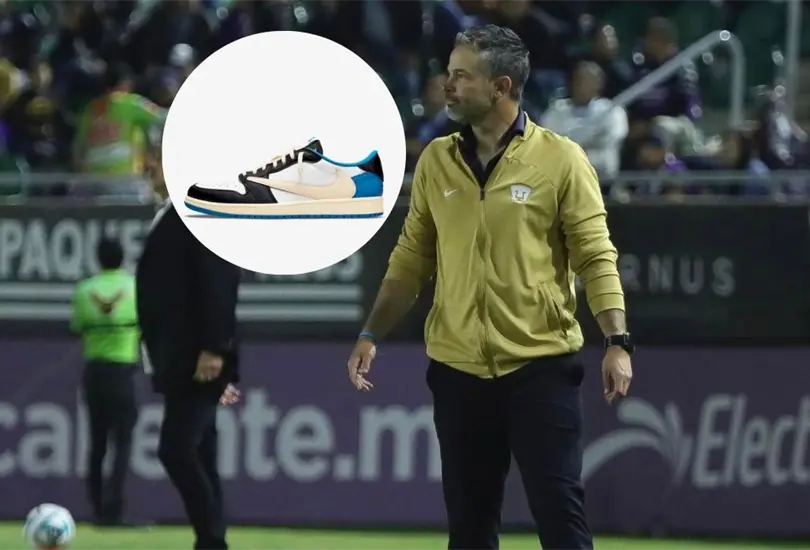 Rafael Puente Jr. presumi&oacute; unos tenis de lujo en el Cruz Azul vs Pumas