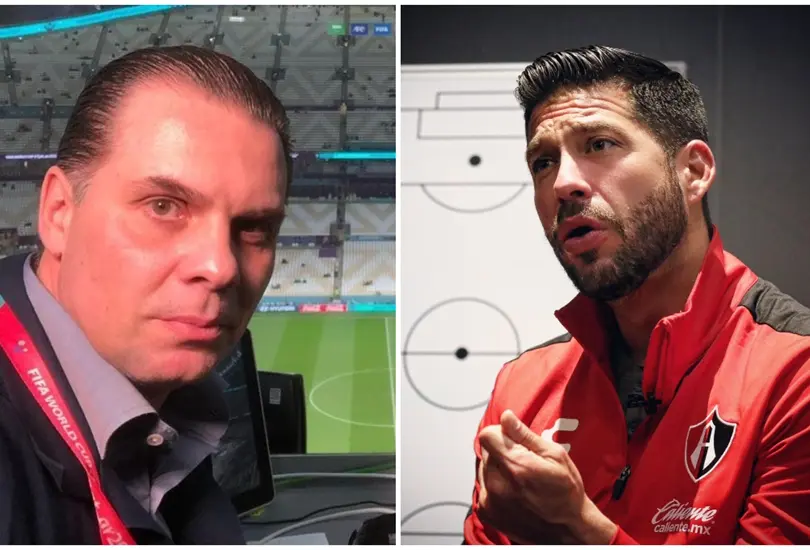 Christian Martinoli se disculp&oacute; con Benjam&iacute;n Mora despu&eacute;s de que lo insult&oacute; en vivo durante la transmisi&oacute;n del Puebla vs Chivas.