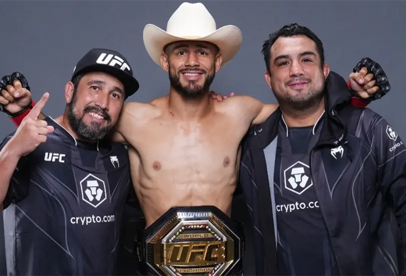 Yair Pantera Rodríguez mandó un contundente mensaje a la UFC al asegurar que México es potencia gracias sus tres campeones. Yair Pantera Rodríguez mandó un contundente mensaje a la UFC al asegurar que México es potencia gracias sus tres campeones.