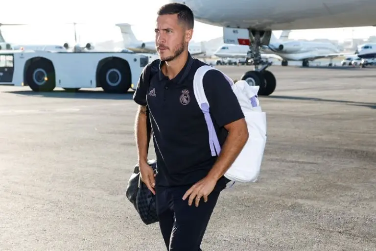 Eden Hazard perdió su puesto titular en el Real Madrid luego de varias lesiones - Twitter @RealMadrid