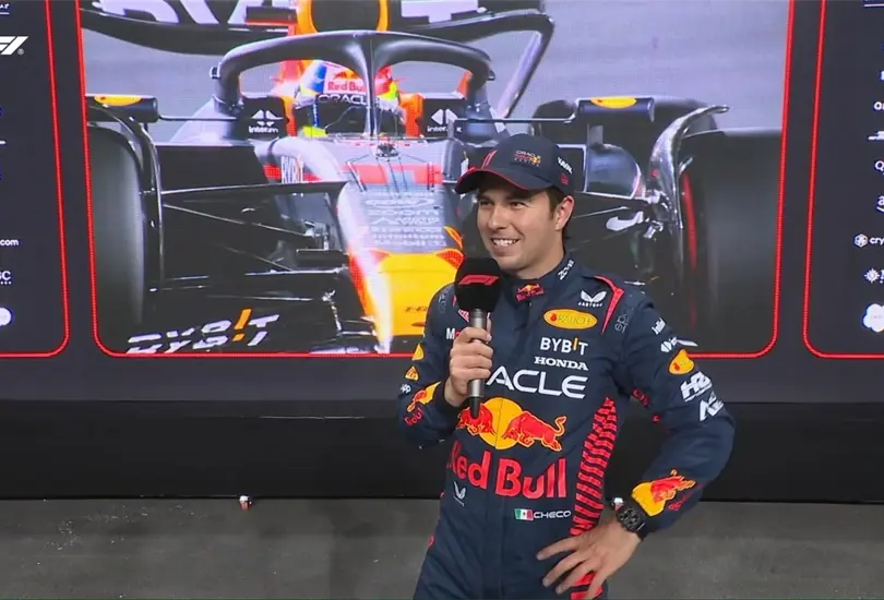 Sergio Checo P&eacute;rez logr&oacute; superar a los Ferrari y Aston Martin en la clasificaci&oacute;n del GP de Arabia Saudita 2023.