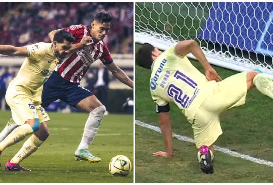 Henry Martín se disculpó después de que emuló el polémico festejo de Cuauhtémoc Blanco en la goleada del América ante las Chivas.