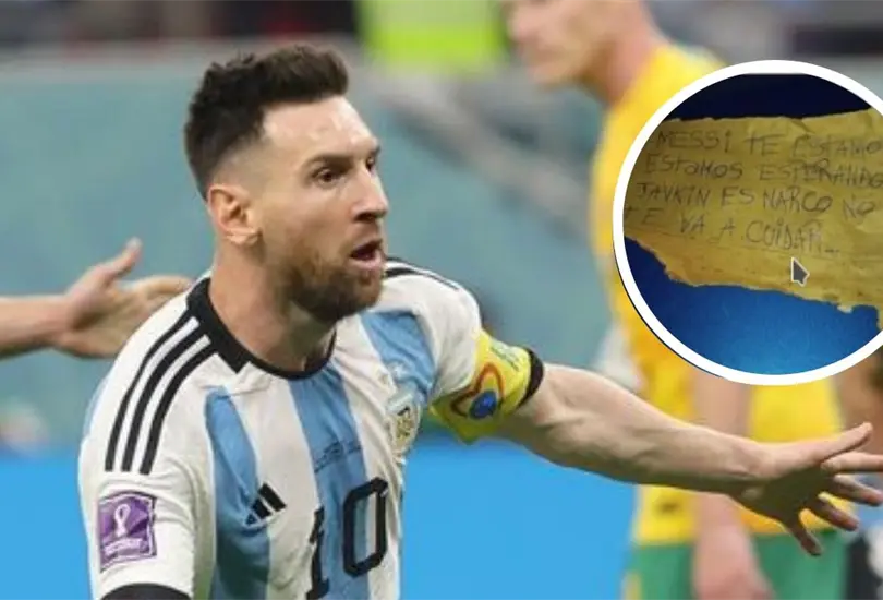 Lionel Messi fue amenazado por un grupo de criminales desde Rosario, Argentina.