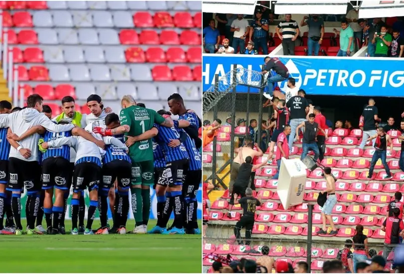 Jam&aacute;s se hab&iacute;a presentado un hecho tan violento en la Liga MX como lo sucedido en el Quer&eacute;taro vs Atlas.