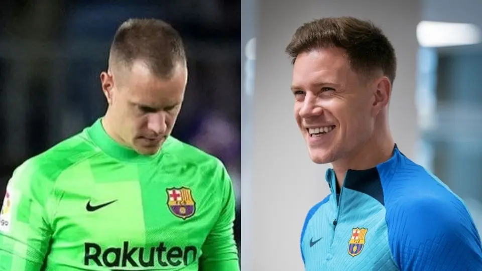 MARC-ANDRE TER STEGEN. El portero del Barcelona luci&oacute; una nueva cabellera a finales de 2022, cambio que caus&oacute; sensaci&oacute;n entre los aficionados. Muchos aficionados &acute;cul&eacute;s&acute; asociaron el injerto de cabello del alem&aacute;n como un plus para recuperar la motivaci&oacute;n y regresar al gran nivel que se le conoc&iacute;a.