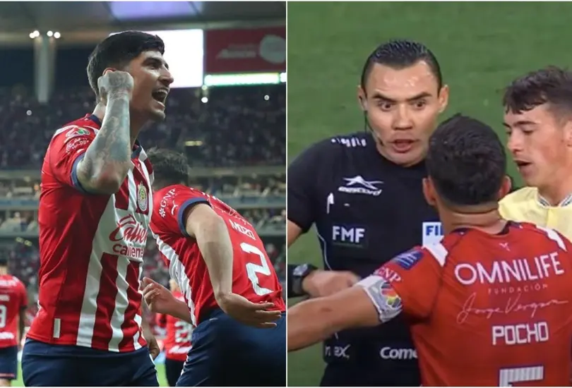 V&iacute;ctor Pocho Guzm&aacute;n termin&oacute; expulsado en el Cl&aacute;sico Nacional. 
