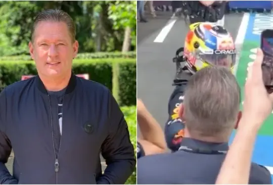 Jos Verstappen protagonizó el momento controvertido del Gran Premio de Arabia Saudita, durante la celebración de Sergio Checo Pérez. Jos Verstappen protagonizó el momento controvertido del Gran Premio de Arabia Saudita, durante la celebración de Sergio Checo Pérez.