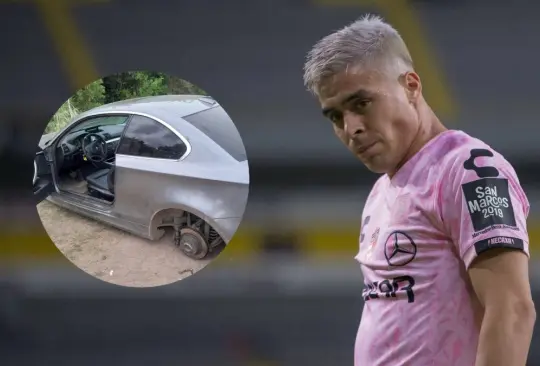 Brian Fernández, exjugador de Necaxa, se encuentra desaparecido y la preocupación creció despues de que encontraron su auto desmantelado.